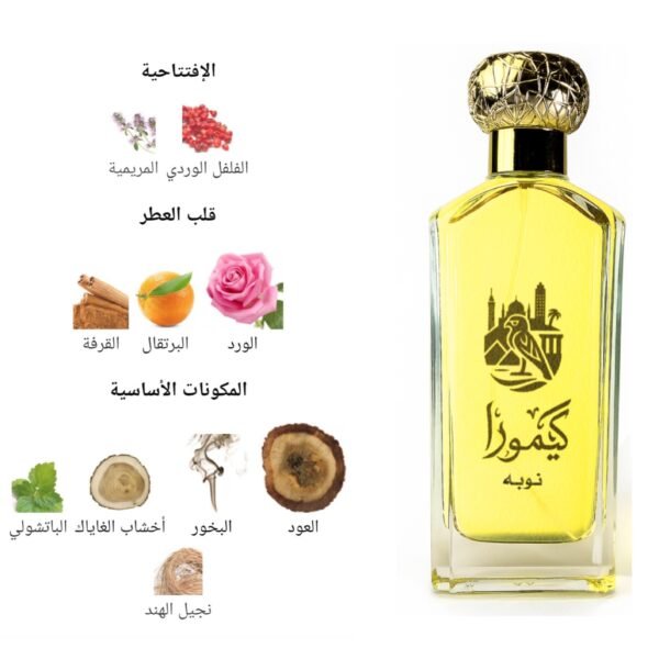 ‎كيمورا برفيم 100ملي ( للجنسين)- نوبة 
KIMORA PERFUME 100ML (UNISEX)- NUBA - Image 2